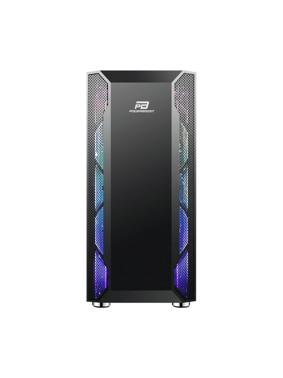 POWERBOOST  VK-G3701B 550w 80+ USB 3.0 ATX, ARGB Fan, Mesh+Stirp Siyah Kasa-60207