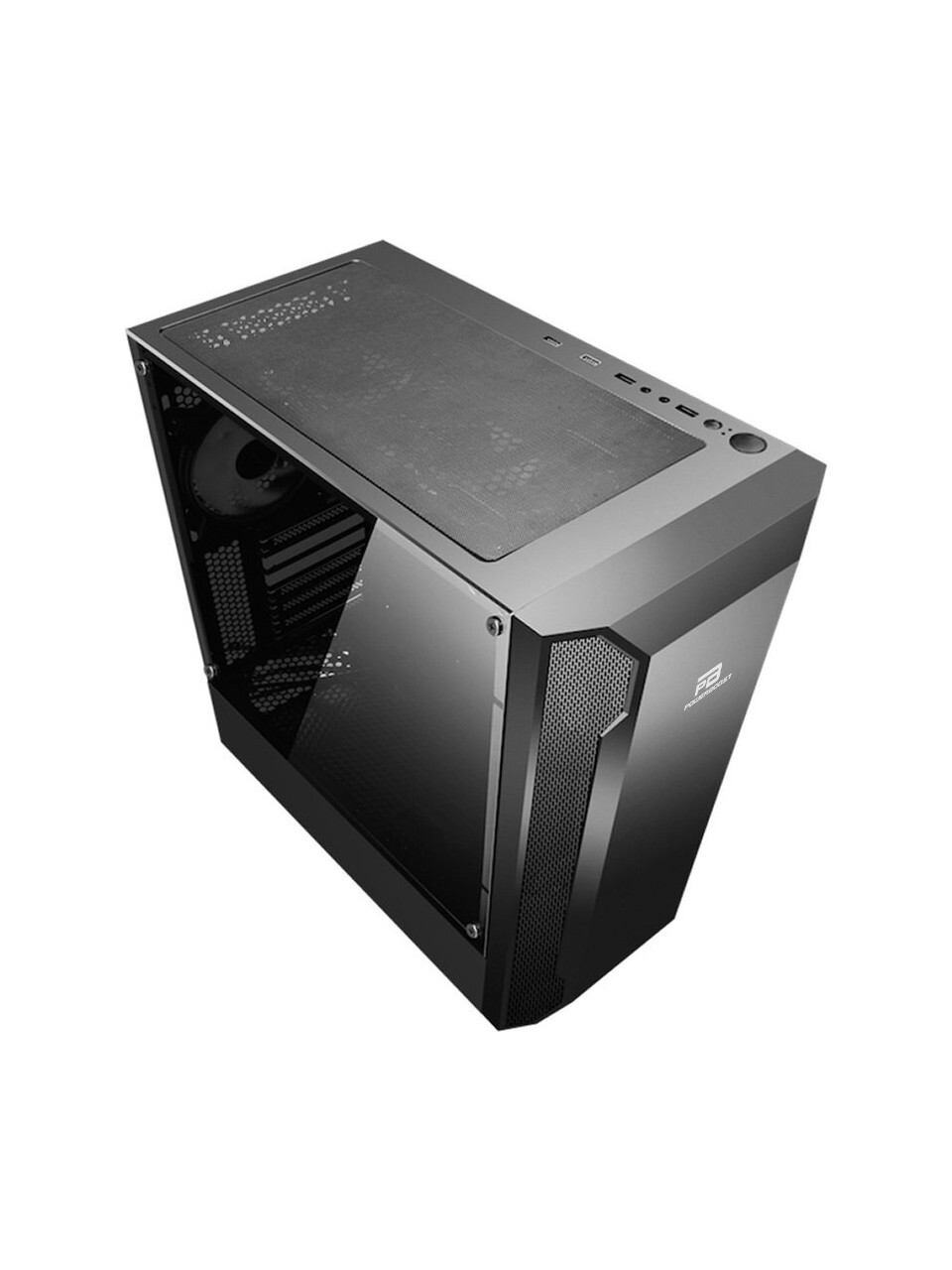 POWERBOOST  VK-G3701B 550w 80+ USB 3.0 ATX, ARGB Fan, Mesh+Stirp Siyah Kasa-60208
