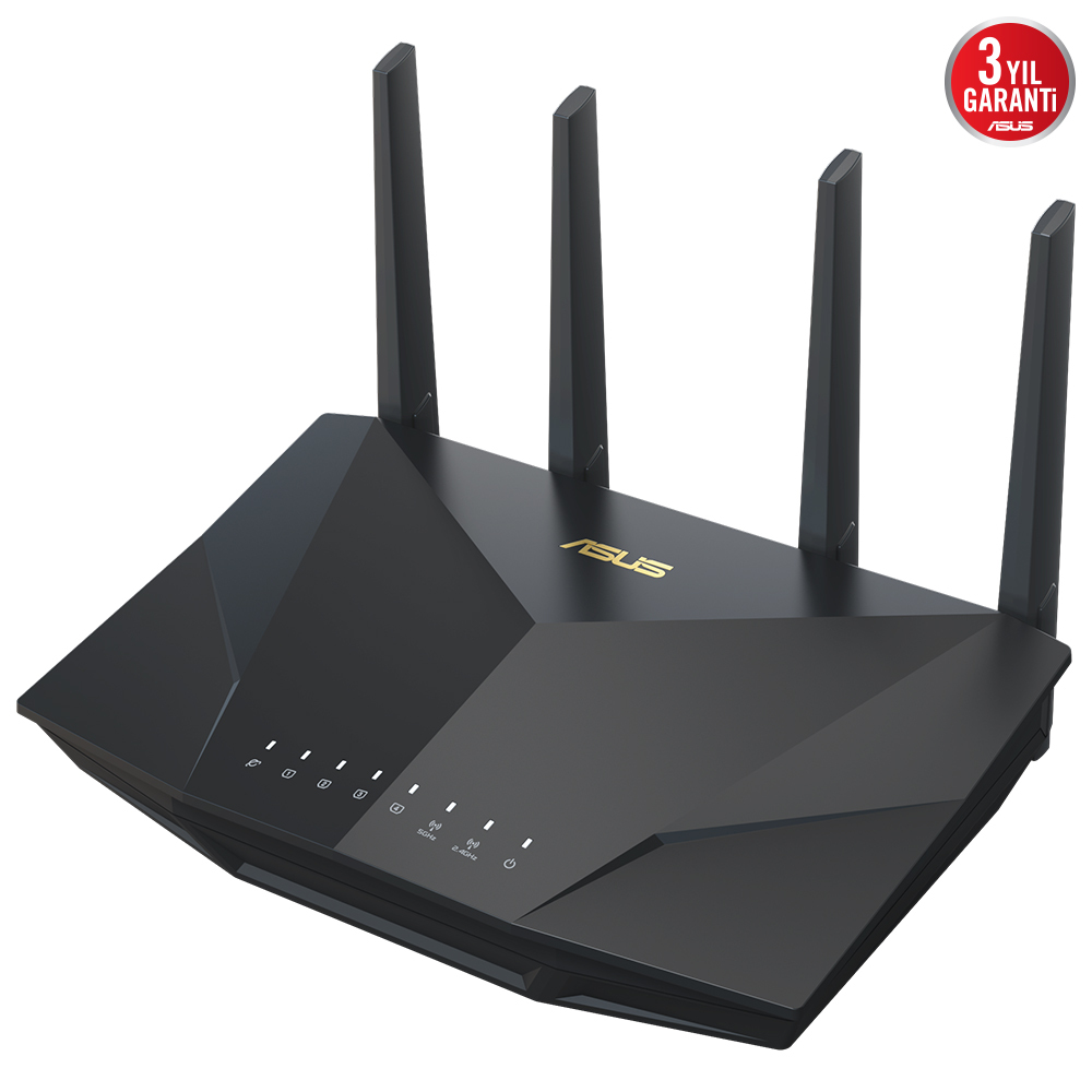 ASUS ASUS RT-AX5400 90IG0860-MO3B00 MESH-AİPROTECTİON-TORRENT-BULUT-DLNA-4G-VPN-ROUTER-ACCESS POİNT