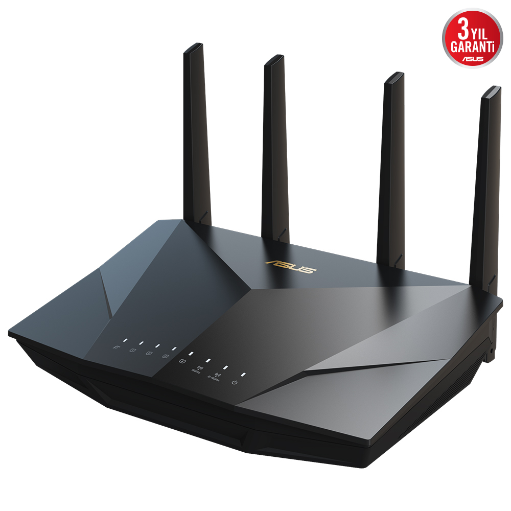 ASUS ASUS RT-AX5400 90IG0860-MO3B00 MESH-AİPROTECTİON-TORRENT-BULUT-DLNA-4G-VPN-ROUTER-ACCESS POİNT-55088