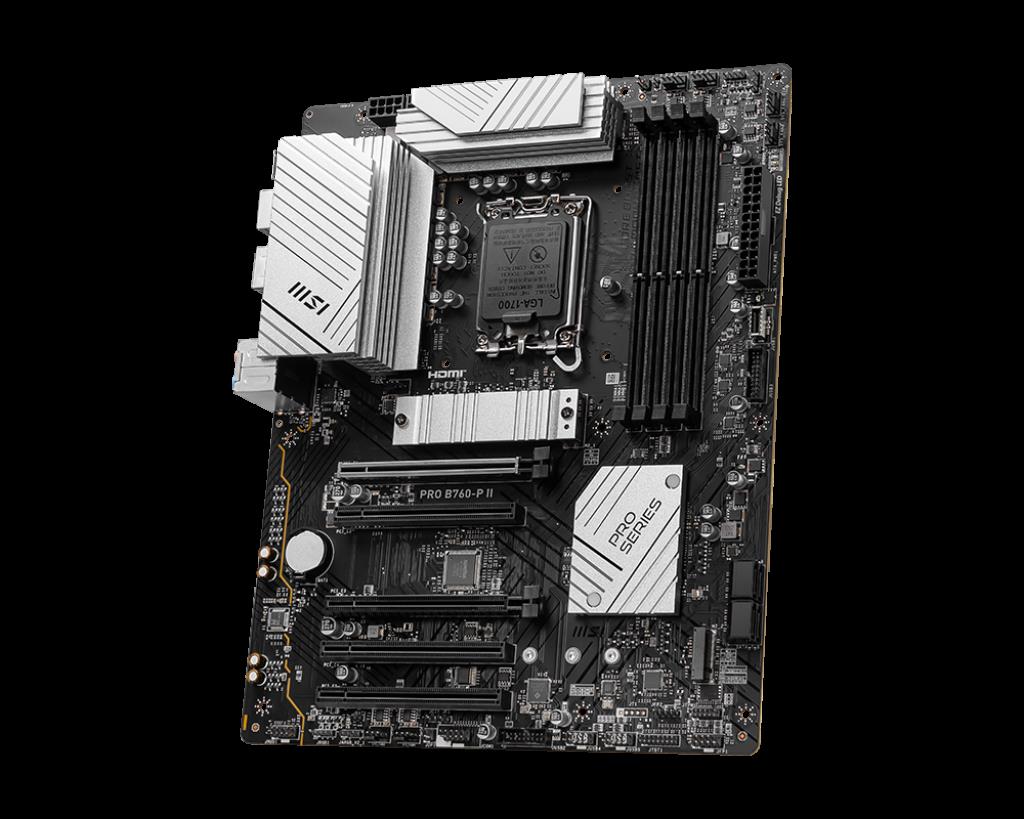 MSI MSI MB PRO B760-P II SOKET 1700 DDR5 7000(OC) PCI-E ,M.2 USB3.2 HDMI,DP 1x 2.5G LAN ATX-41994