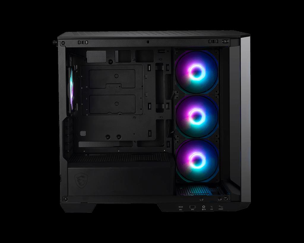 MSI MSI MAG PANO M100R PZ WHITE Temperli Cam 3x120mm 1x120mm ARGB Fan Matx Beyaz Panoramik Gaming Bilgisayar Kasası-50163