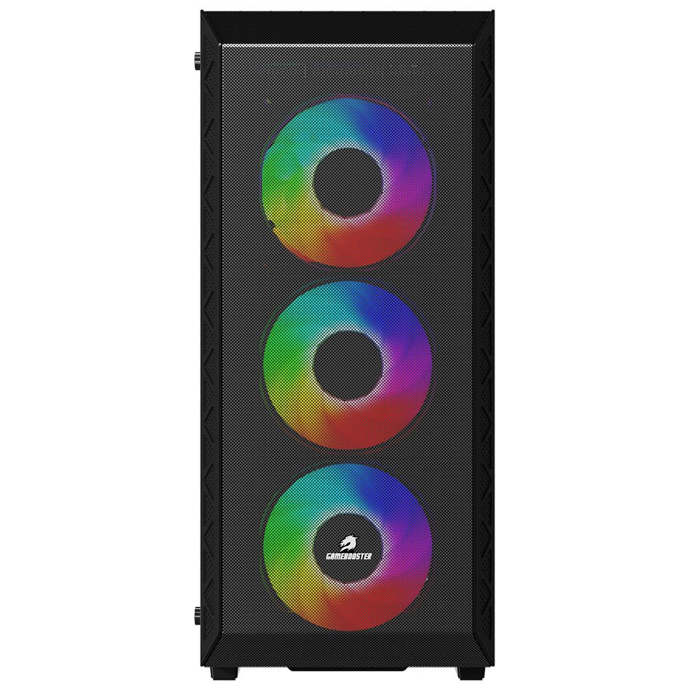 GAMEBOOSTER GameBooster GB-G1956BB USB3.0 Mesh Panel Siyah kasa (PSU Yok)-58497