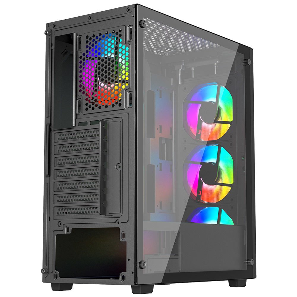 GAMEBOOSTER GameBooster GB-G1956BB USB3.0 Mesh Panel Siyah kasa (PSU Yok)-58500