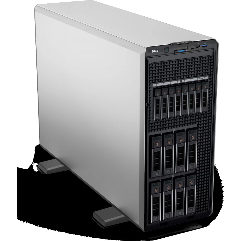 DELL DELL SRV pet560P4 T360 SILVER 4514Y 1x32G 1x480GB SSD SATA CHASSIS 8x3.5/BEZEL/NO NIC/PERC H755/iDRAC9 ENTERPRISE 16G/DUAL 700W 