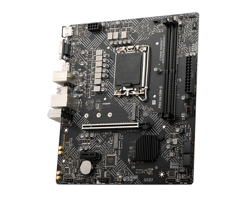 MSI MSI PRO H610M-G DDR5 5600MHZ MATX 1700-35063