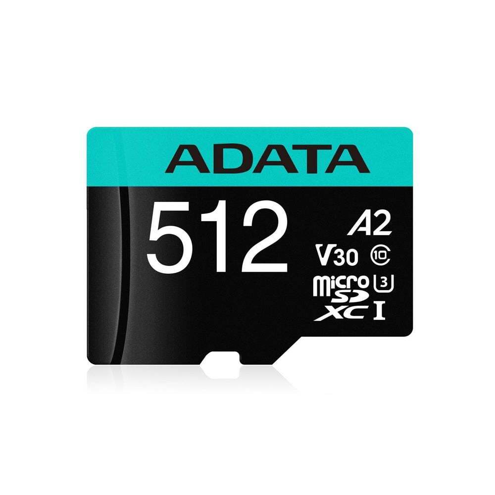 ADATA Premier Pro 512GB 100/85 MB/s UHS-I U3 Class10 (V30S)  Adaptörlü MicroSDXC Hafıza Kartı-59585