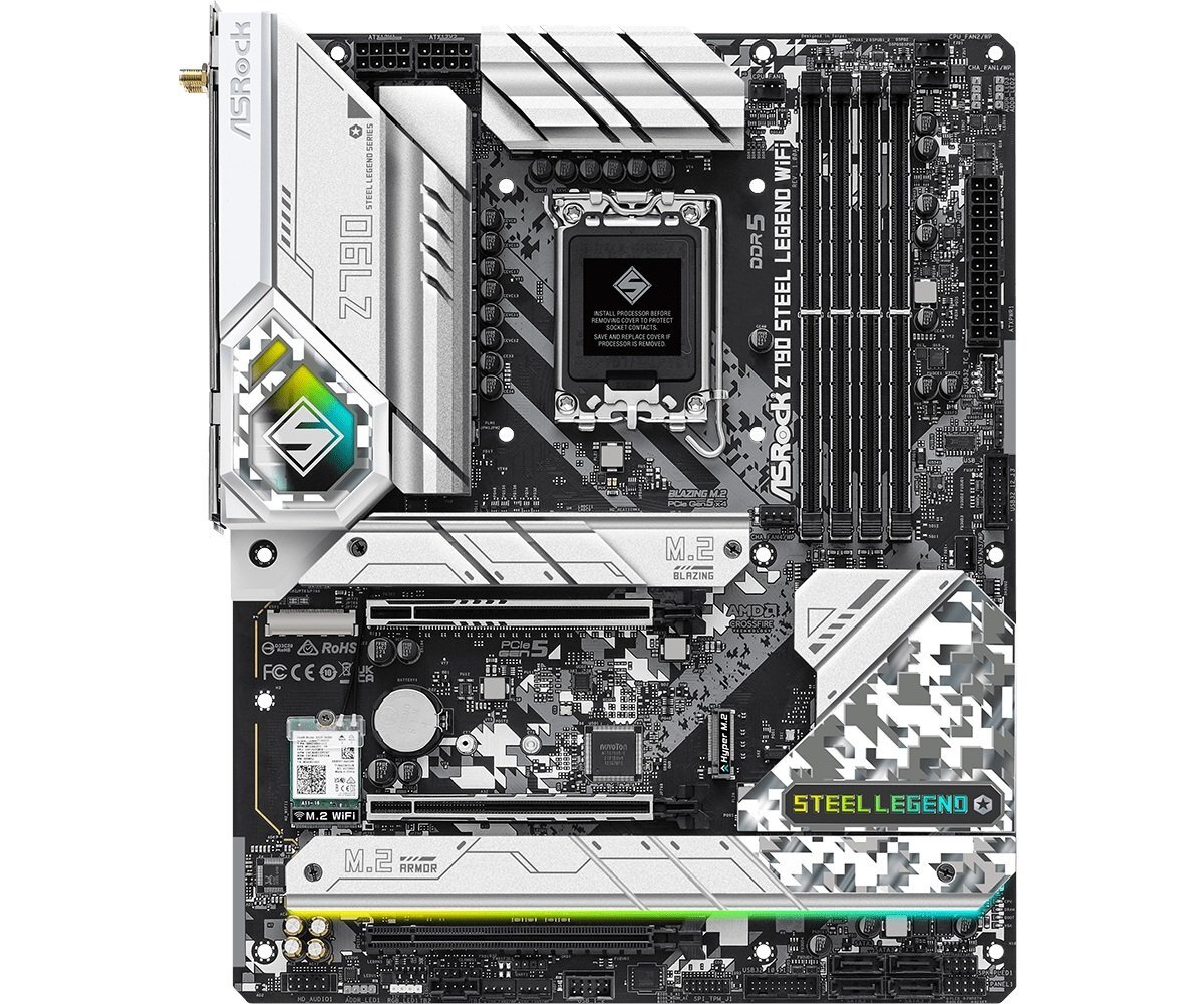 ASROCK ASROCK ANAKART - 90-MXBJJ0-A0UAYZ - Z790 STEEL LEGEND WIFI-60548