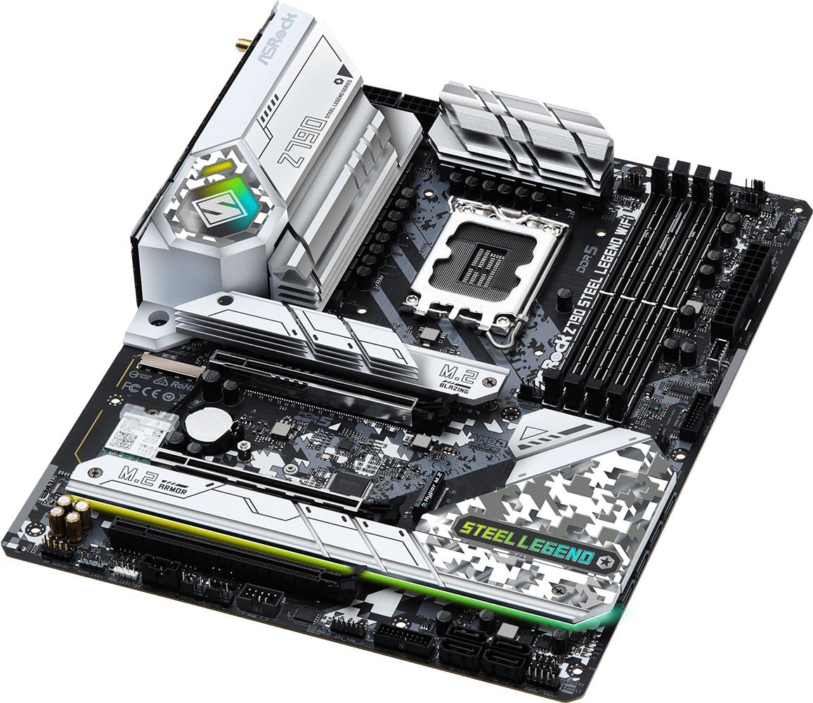 ASROCK ASROCK ANAKART - 90-MXBJJ0-A0UAYZ - Z790 STEEL LEGEND WIFI-60551