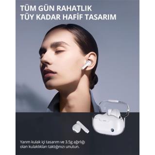 AUKEY EP-M2-WH 13MM SÜRÜCÜLÜ BLUETOOTH 5.3 IPX4 KABLOSUZ KULAKLIK 