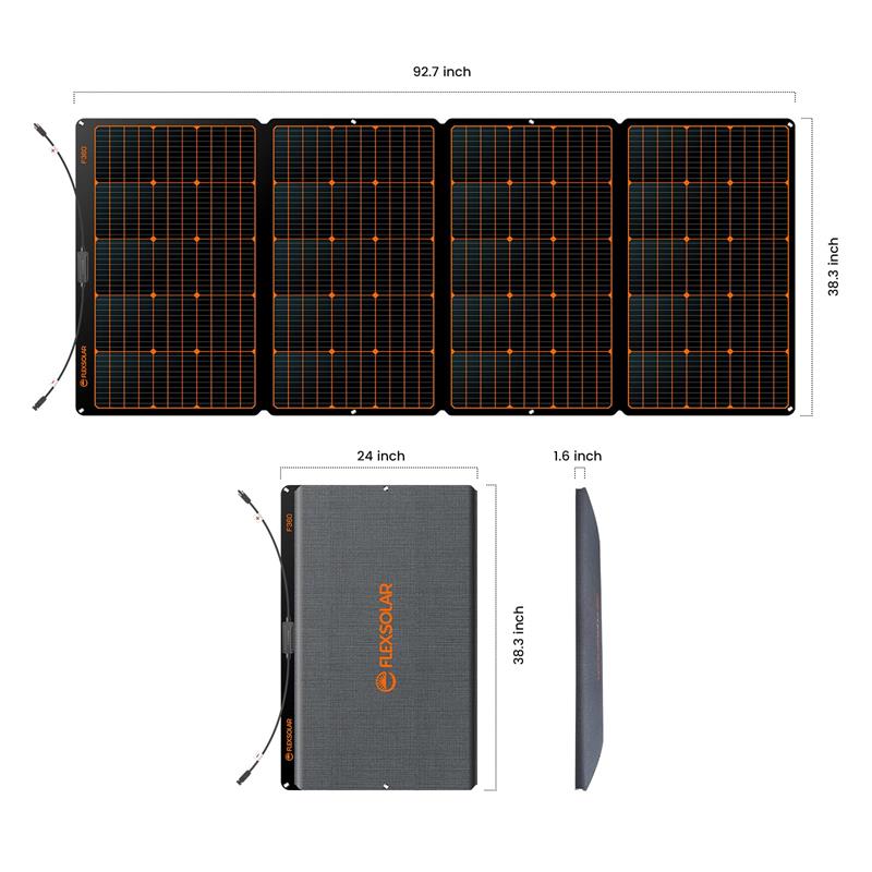 FLEXSOLAR FLEXSOLAR F360 TAŞINABİLİR GÜNEŞ PANELİ 360W -60833