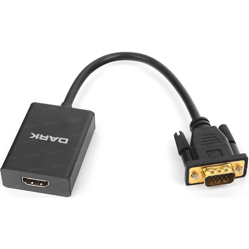 DARK Dark Analog VGA to HDMI Çevirici Kablo (DK HD AVGAXHDMI2)