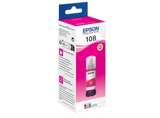 EPSON  C13T09C34A (108) KIRMIZI MÜREKKEP 70ML L10850