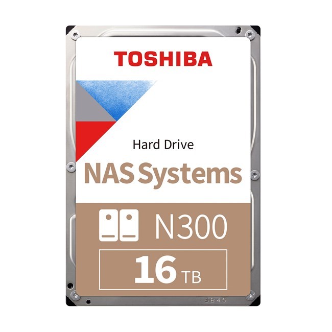 TOSHIBA Toshiba N300 16TB 7200Rpm 512MB - HDWG51GUZSVA