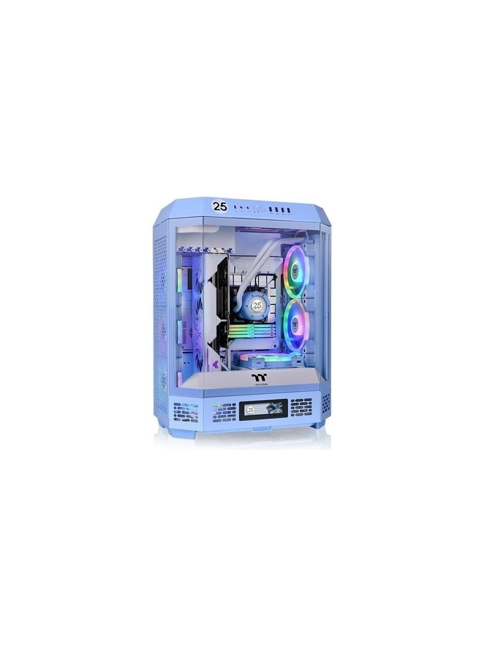 THERMALTAKE Thermaltake The Tower 600 Hydrangea Blue TG Pencereli, ATX Bilgisayar Kasası