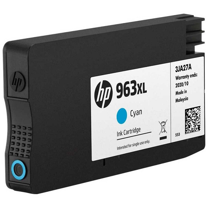 HP HP 3JA27AE (963XL) YUKSEK KAPASITE CYAN MUREKKEP KARTUS