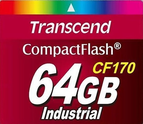 TRANSCEND Transcend 8GB CF170 300x Industrial Hafıza Kartı
