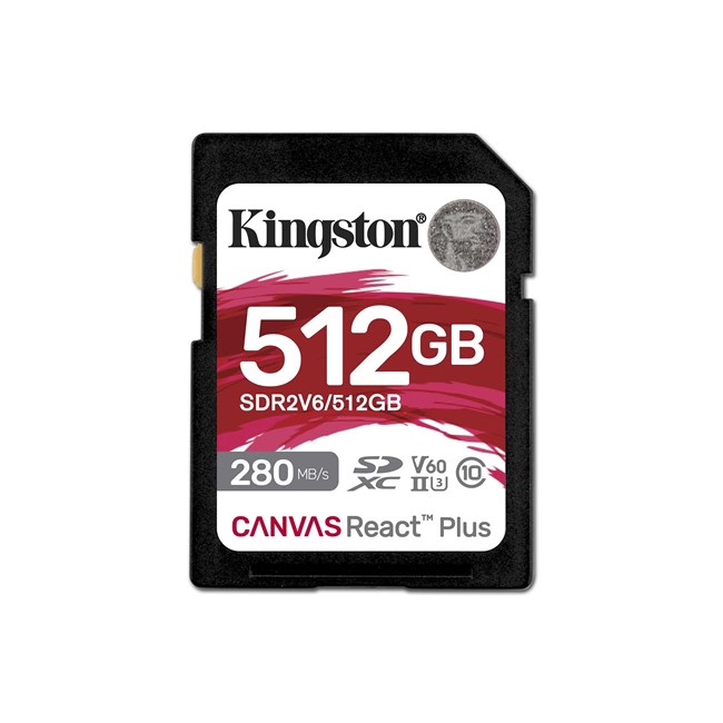 KINGSTON KINGSTON 512GB React+ SDXC SDR2V6/512GB-43535