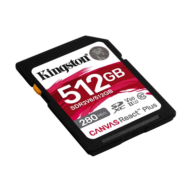 KINGSTON KINGSTON 512GB React+ SDXC SDR2V6/512GB-43536