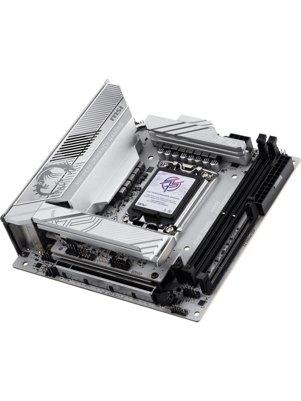 MSI MSI MB MPG Z890I EDGE TI WIFI SOKET 1851 DDR5 8600MHZ(OC) USB 20Gbps 4xM.2 2xTB4 HDMI 2x DP 5G LAN WIFI 7 mini ITX-59253
