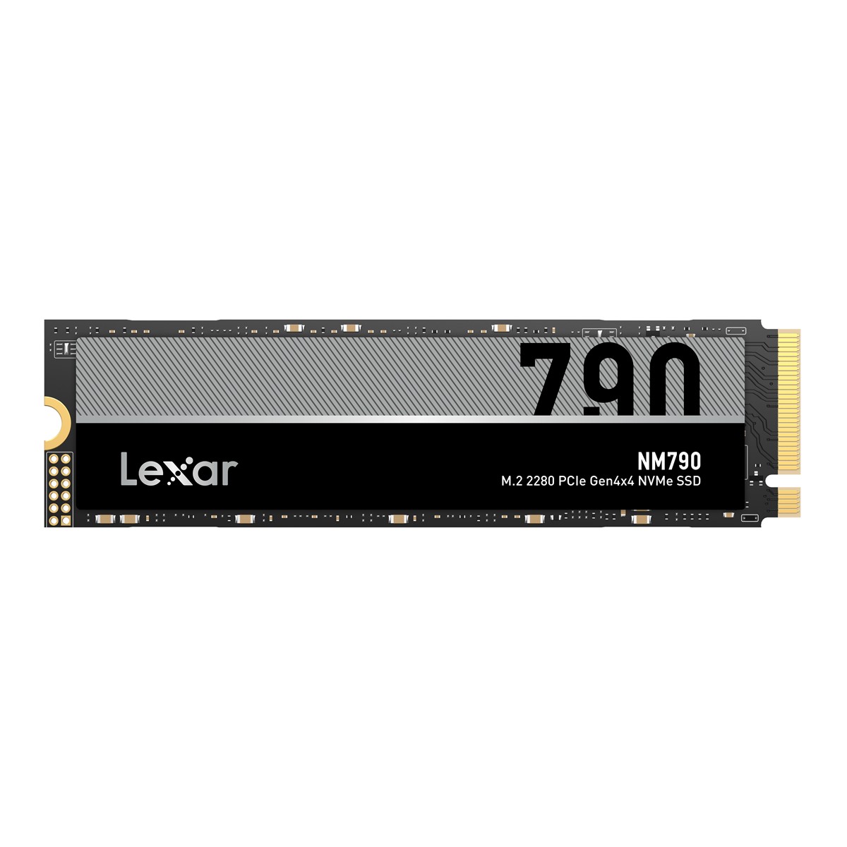 LEXAR LEXAR SSD NM790 1TB HIGH SPEED PCIe GEN 4X4 M.2 NVMe UP TO 7400 MB/S READ AND 6500 MB/S WRITE LNM790X001T-RNNNG