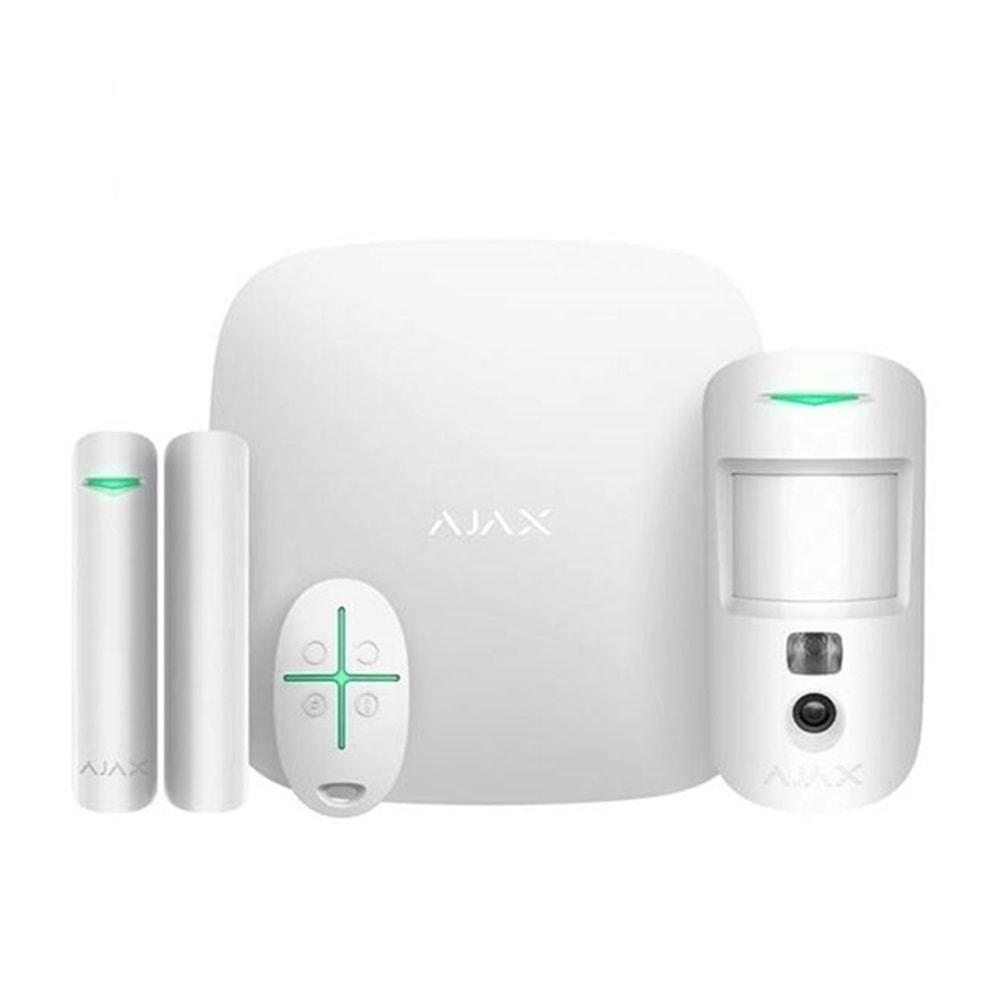 AJAX AJAX STARTERKIT CAM PLUS KABLOSUZ BEYAZ ALARM KİTİ