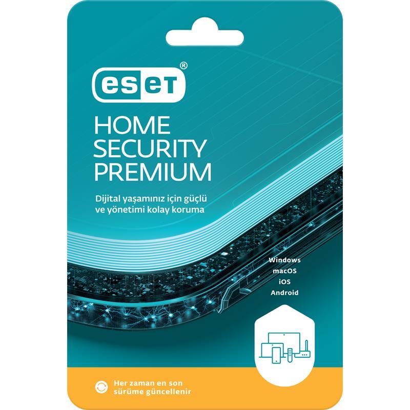 ESET ESET HOME SECURITY PREMIUM 3 KULLANICI 1 YIL KUTU 