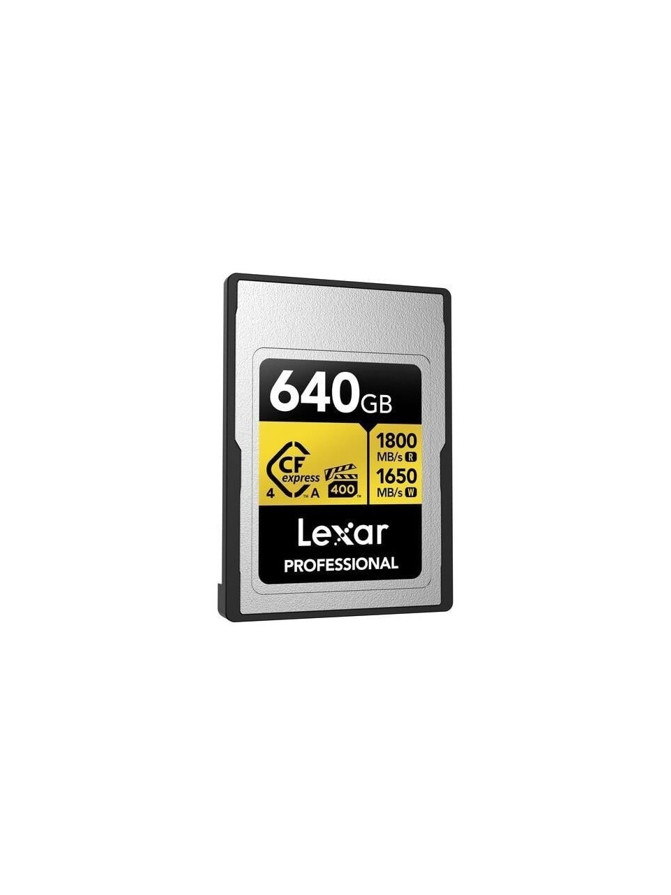 BIGBOY LEXAR 640GB LCAGOLD640G-RNENG CF-EXP PROFESSIONAL CFEXPRESS 4.0 TYPE A CARD GOLD SERIE UP TO 1800MB/S READ 1650MB/S WRITE VPG 40-57256