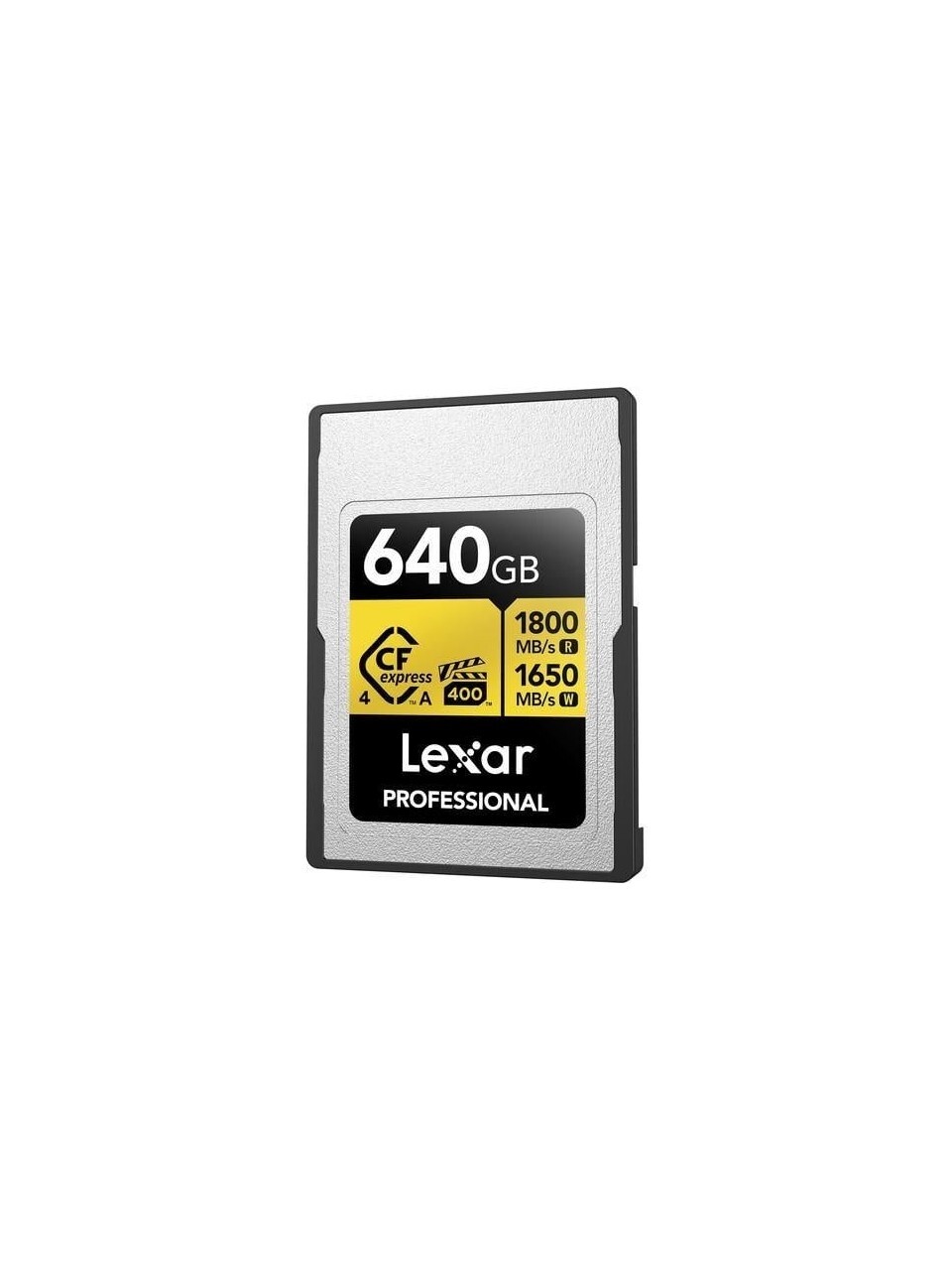 BIGBOY LEXAR 640GB LCAGOLD640G-RNENG CF-EXP PROFESSIONAL CFEXPRESS 4.0 TYPE A CARD GOLD SERIE UP TO 1800MB/S READ 1650MB/S WRITE VPG 40-57257