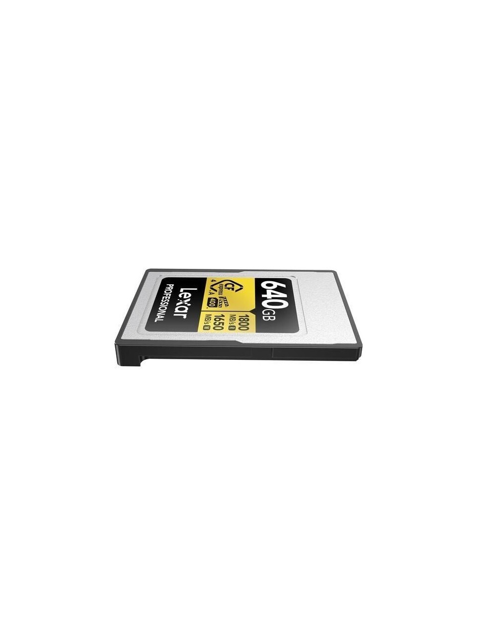 BIGBOY LEXAR 640GB LCAGOLD640G-RNENG CF-EXP PROFESSIONAL CFEXPRESS 4.0 TYPE A CARD GOLD SERIE UP TO 1800MB/S READ 1650MB/S WRITE VPG 40-57259