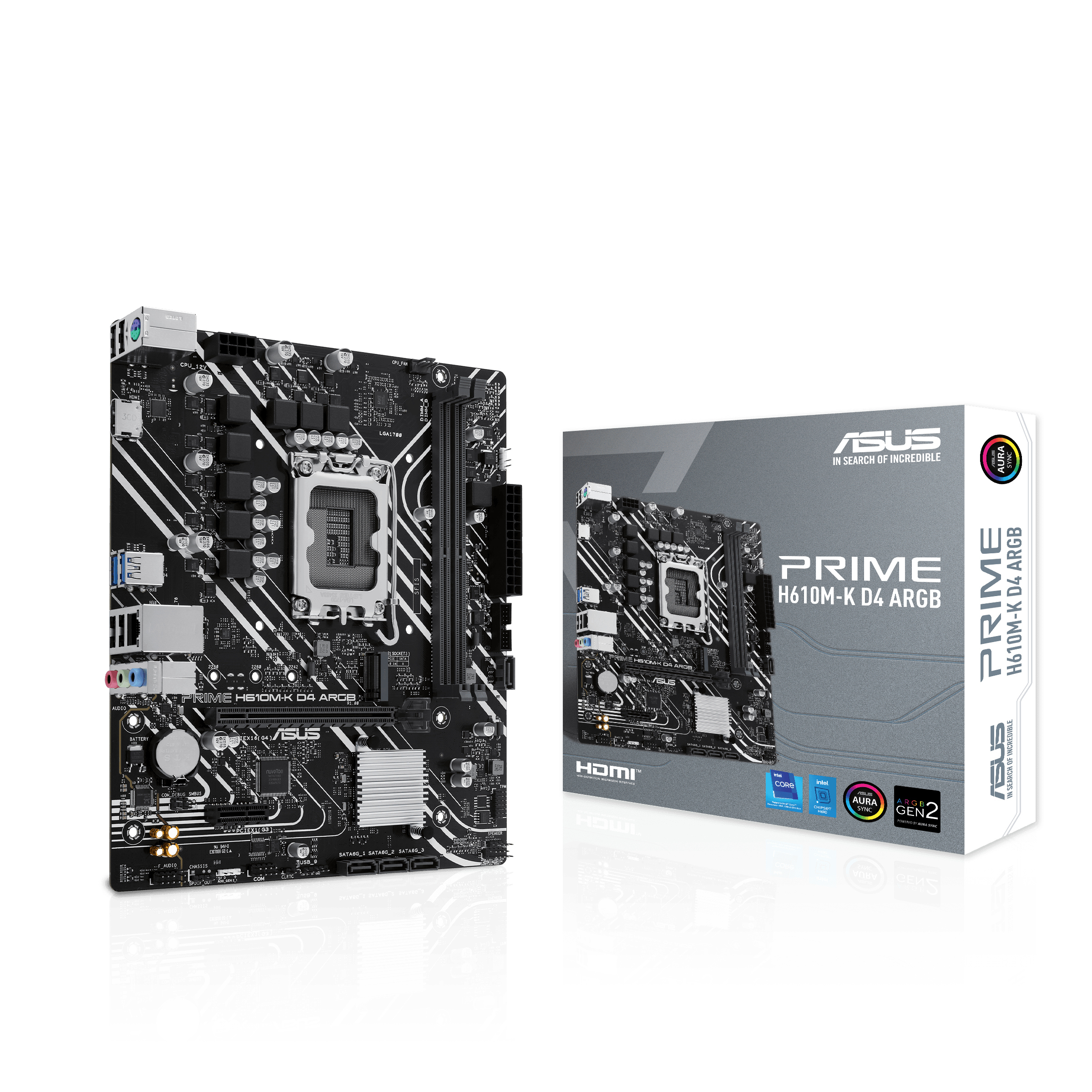 ASUS ASUS PRIME H610M-K D4 ARGB INTEL