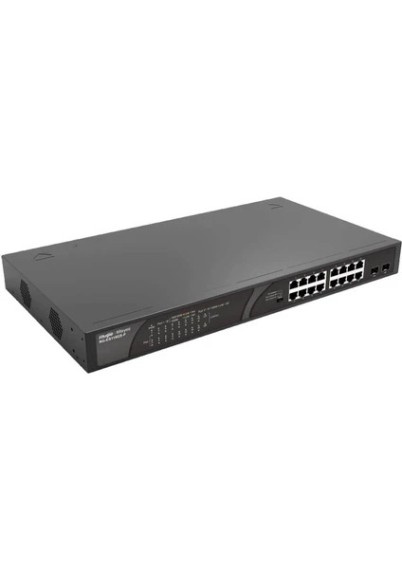 RUIJIE RUIJIE REYEE RG-ES118GS-P 16 PORT 10/100/1000 16 PORT POE 2 X SFP  247W YONETILEMEZ RACK MOUNT SWITCH-69403