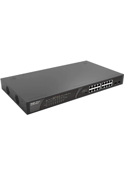 RUIJIE RUIJIE REYEE RG-ES118GS-P 16 PORT 10/100/1000 16 PORT POE 2 X SFP  247W YONETILEMEZ RACK MOUNT SWITCH-56561