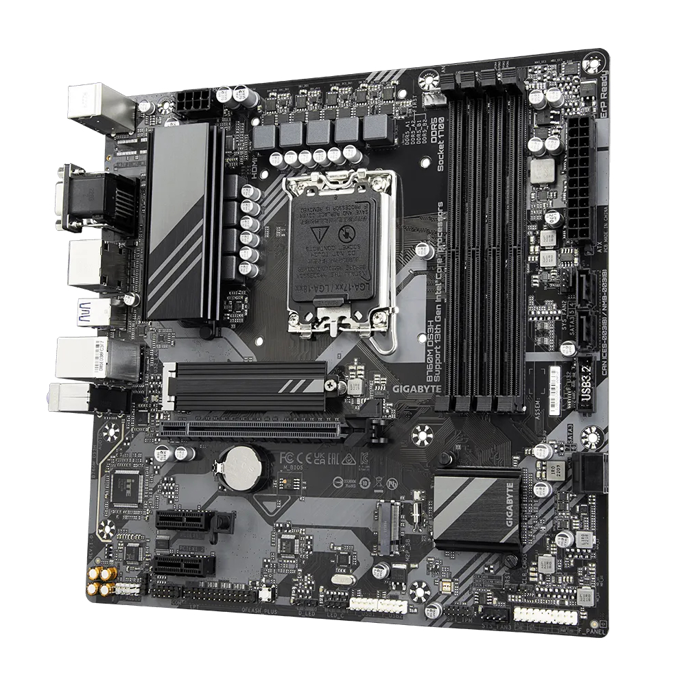 Intel® Socket LGA 1700:Support 13th and 12th Gen Series Processors