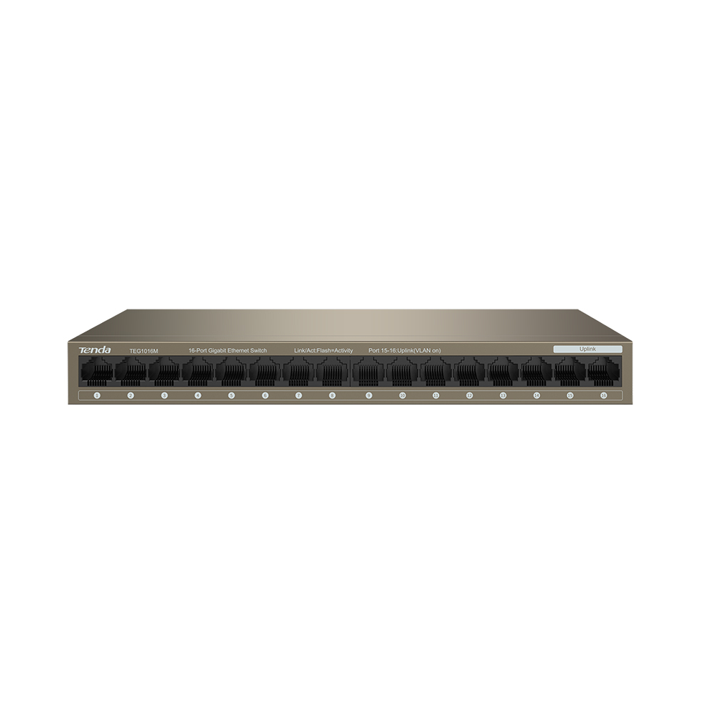 TENDA TENDA TEG1016M 16PORT 10/100/1000 GIGABIT SWITCH