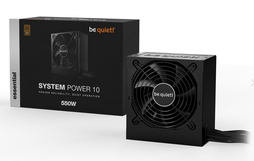 BE QUIET! Be Quiet! System Power 10 550W 80+ Bronze Sessiz Güç Kaynağı - BN327-28010