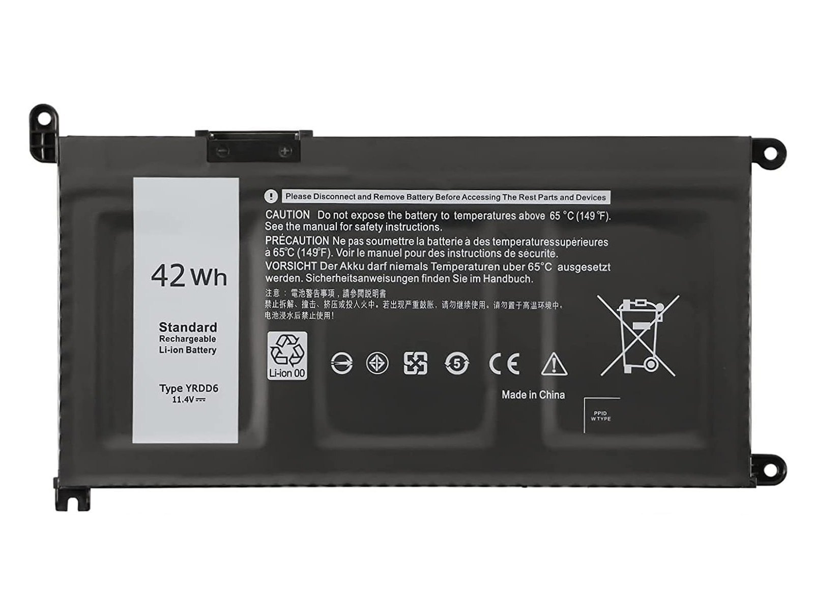 HYPERLIFE HYPERLIFE Dell Inspiron 5585, 5590, YRDD6 Notebook Bataryası