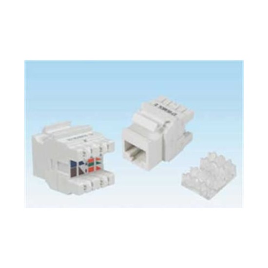 ERAT  EAC-C6UTP-JCK 180 DERECE ( ZIRHSIZ) CAT6 KEYSTONE JACK