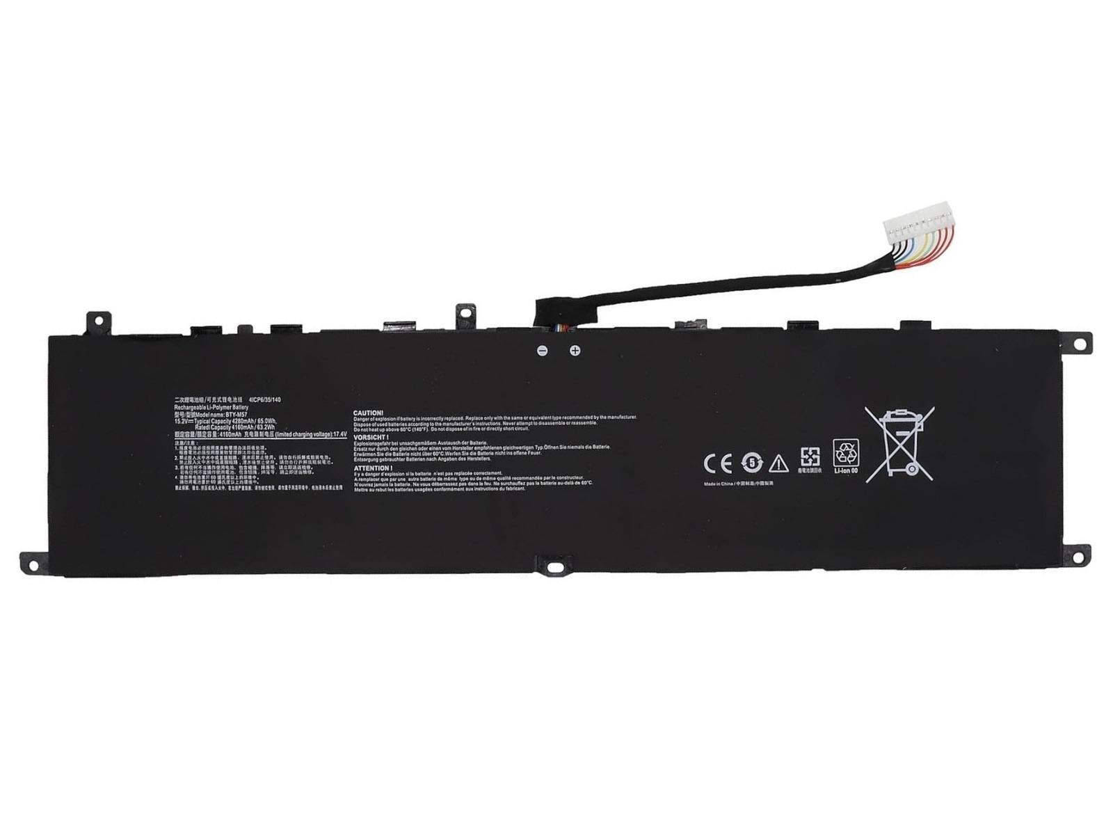 RETRO RETRO MSI BTY-M57 Notebook Bataryası