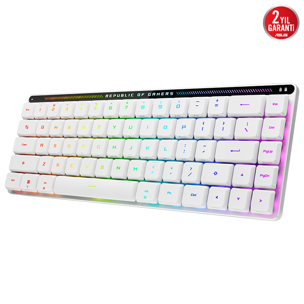 ASUS ASUS ROG FALCHION RX WIRELESS LOW PROFILE AURA SYNC OYUNCU KLAVYESİ-48679