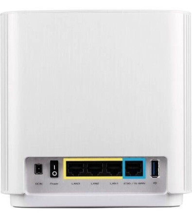 ASUS ASUS ZenWiFi XT8 (Beyaz, İkili Paket) Kablosuz Mesh Sistemi AX6600 WiFi6 Tri-Band AiProtection Pro AiMesh-54570