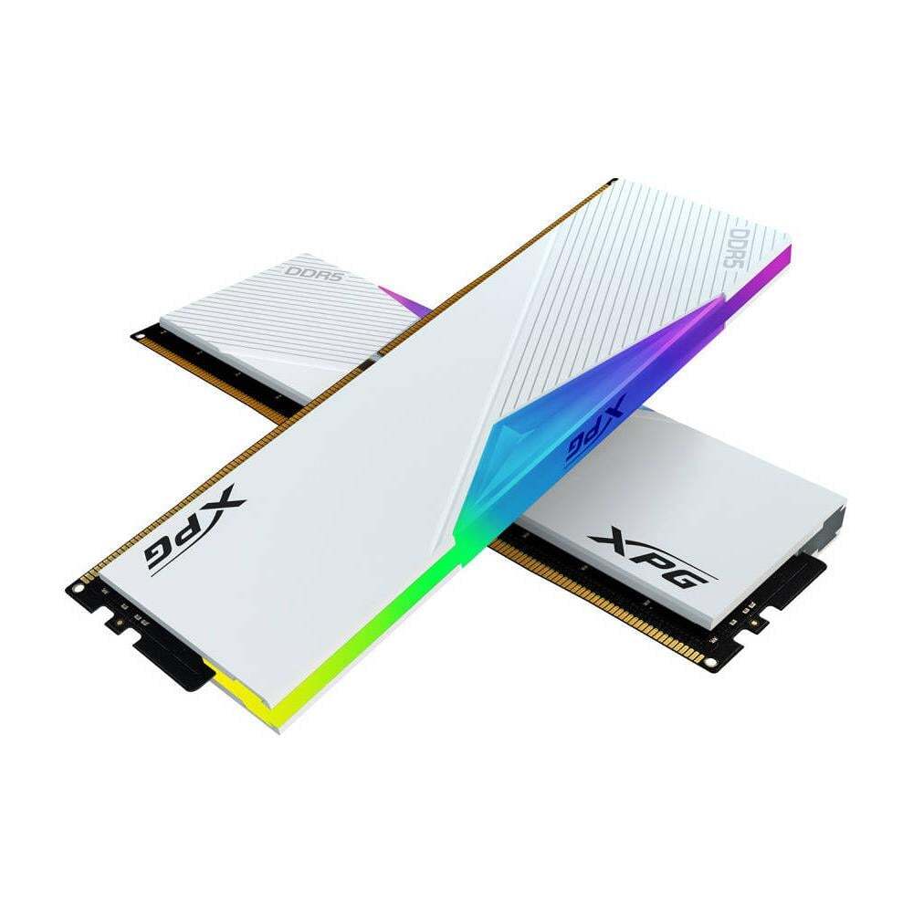 ADATA XPG Lancer Beyaz RGB DDR5-6400Mhz CL32 32GB (2x16GB) Dual Kit (32-39-39) 1.40V-59562