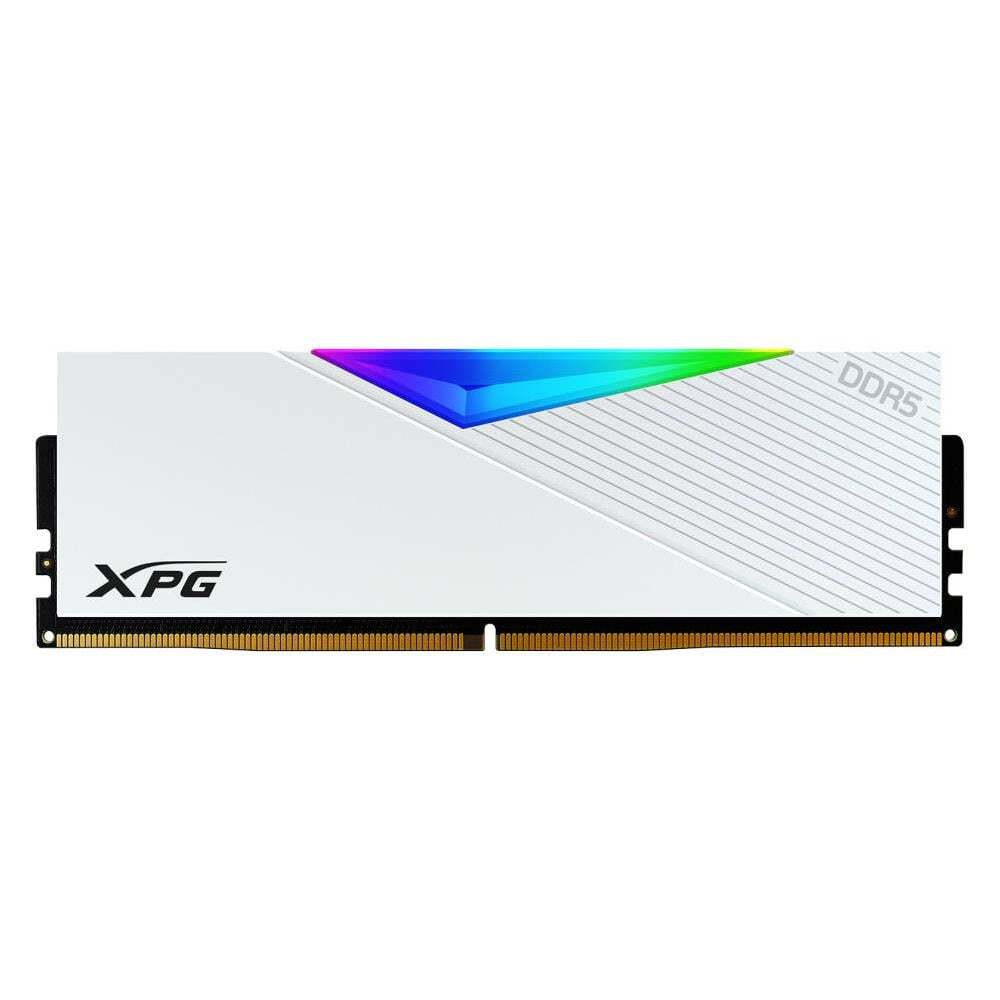 ADATA XPG Lancer Beyaz RGB DDR5-6400Mhz CL32 32GB (2x16GB) Dual Kit (32-39-39) 1.40V-59563