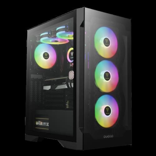 GAMDıAS GAMDIAS TALOS E2 Elite, 850W, Tempered Glass, ARGB, 80+ Bronze, ATX GAMING KASA