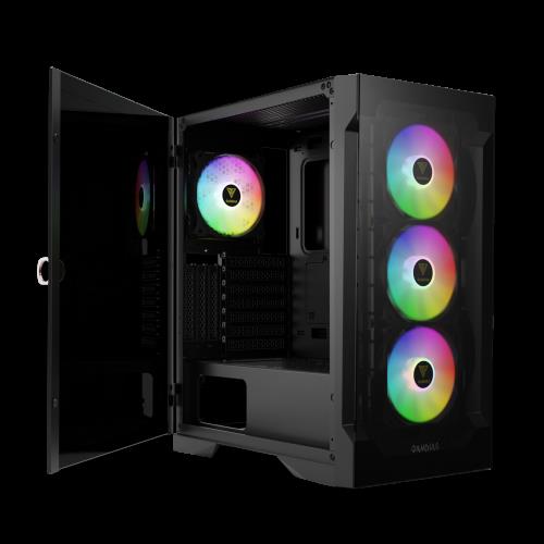 GAMDıAS GAMDIAS TALOS E2 Elite, 850W, Tempered Glass, ARGB, 80+ Bronze, ATX GAMING KASA-36157