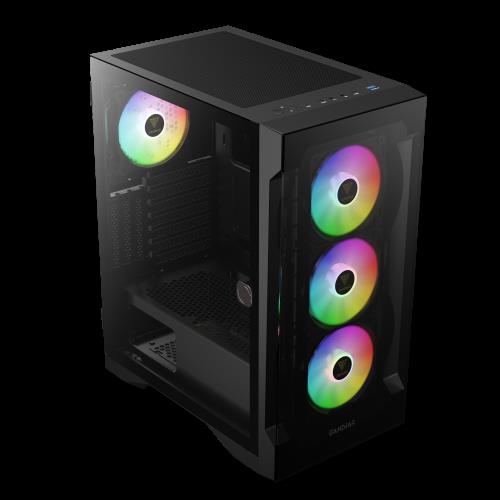 GAMDıAS GAMDIAS TALOS E2 Elite, 850W, Tempered Glass, ARGB, 80+ Bronze, ATX GAMING KASA-36158