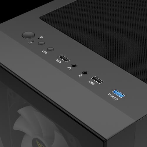 GAMDıAS GAMDIAS TALOS E2 Elite, 850W, Tempered Glass, ARGB, 80+ Bronze, ATX GAMING KASA-36160