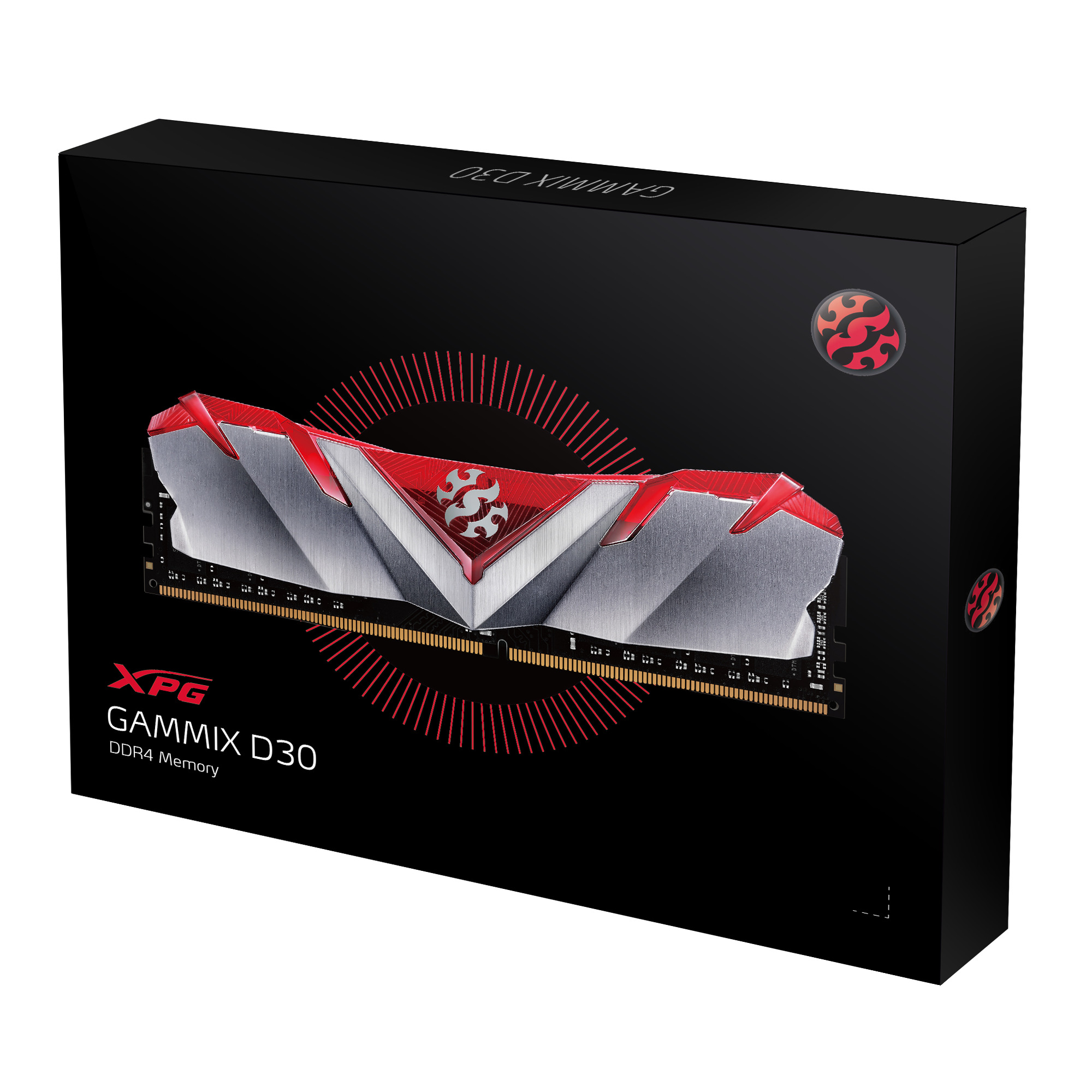 ADATA XPG Gammix D30 Kırmızı DDR4-3600Mhz CL18 8GB (1x8GB) Single (18-22-22)) 1.35V-62173
