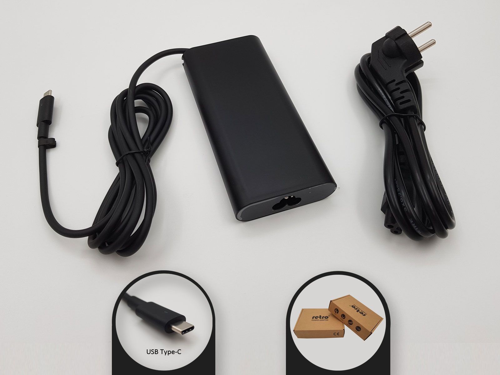 RETRO RETRO Dell 130W USB-C PD Adaptör RPA-AC217