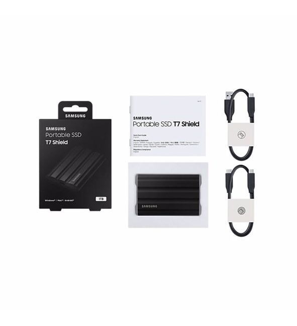 SAMSUNG Samsung T7 1TB Usb3.2 Taşınabilir Siyah